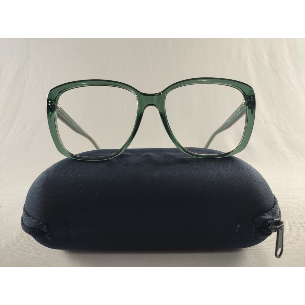 INVU Sunglasses Frames Only 264-C3 Transparent Green Cat Eye Frame Swiss Eyewear